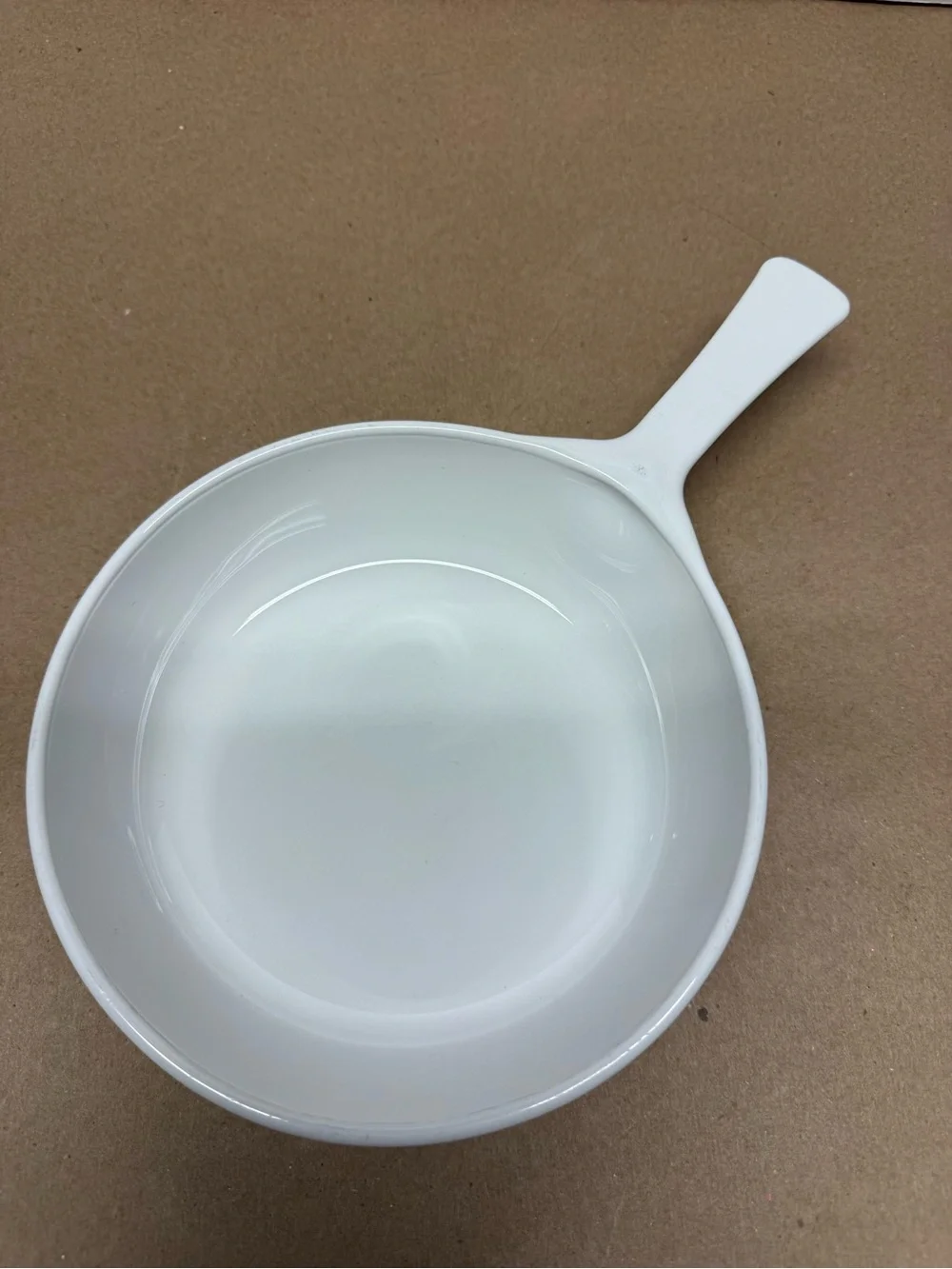 Corningware White Le Persil Ceramic Serving Dish with Vegetable Design